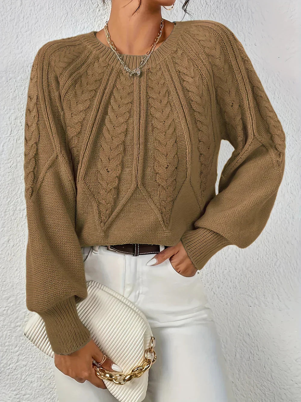 SOLINE™ – ELEGANT MINIMALIST KNIT TOP