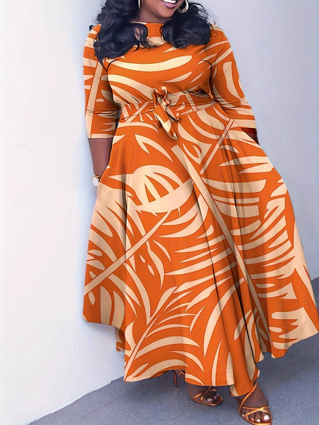 Hannah | Colorful Dress in Plus Sizes