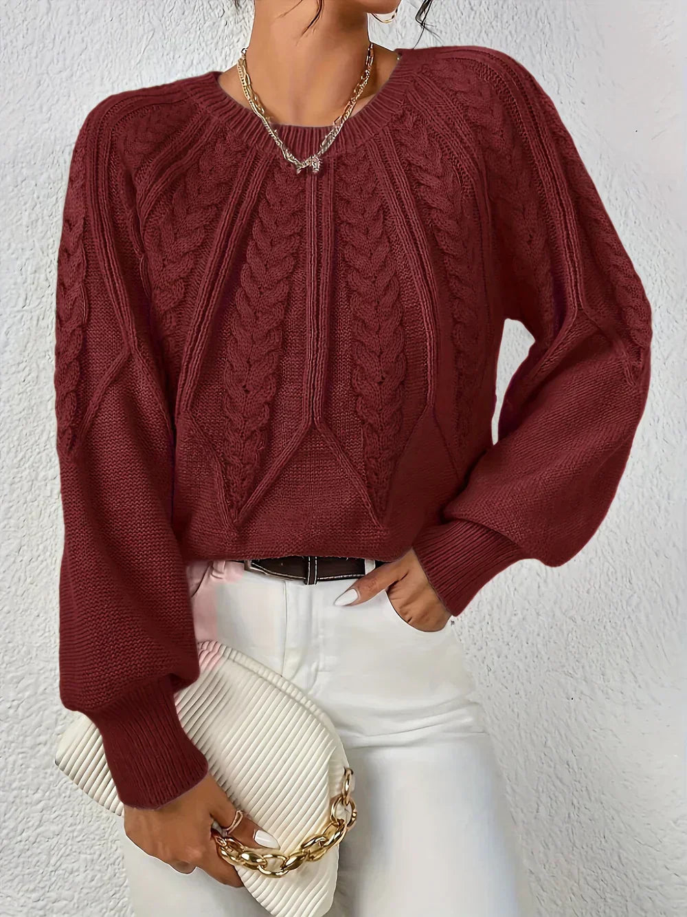 SOLINE™ – ELEGANT MINIMALIST KNIT TOP