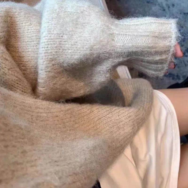 Women's Cardigan - Oversized Knit - Open Front - Soft and Comfortable