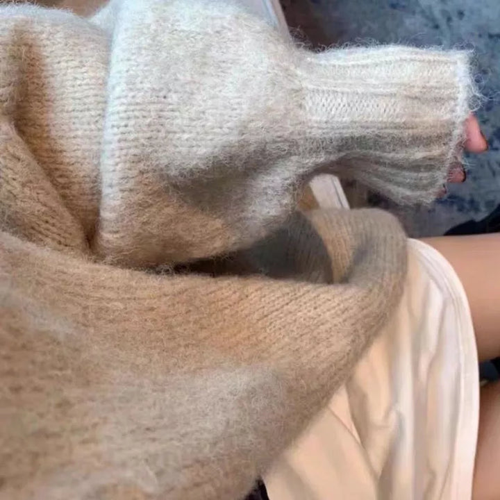Women's Cardigan - Oversized Knit - Open Front - Soft and Comfortable