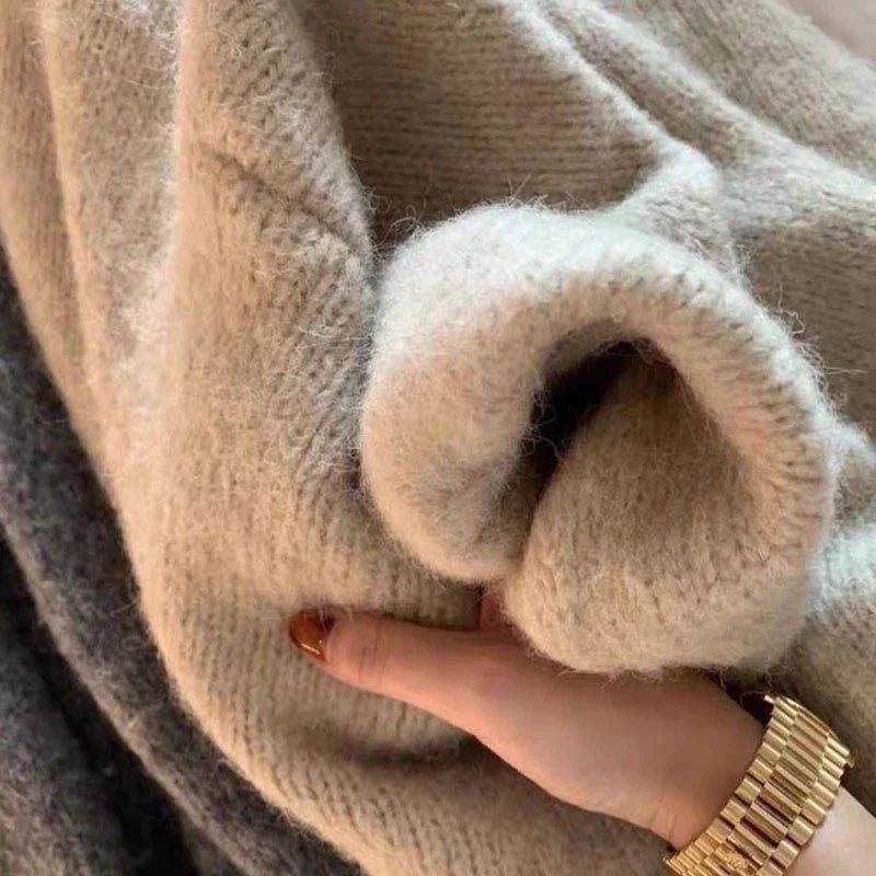 Women's Cardigan - Oversized Knit - Open Front - Soft and Comfortable