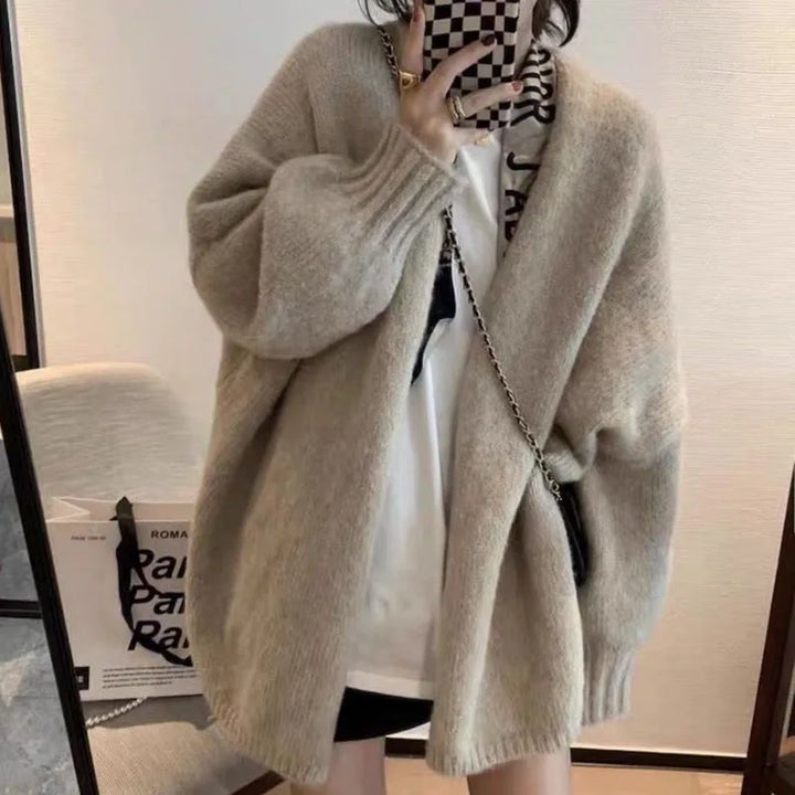 Women's Cardigan - Oversized Knit - Open Front - Soft and Comfortable