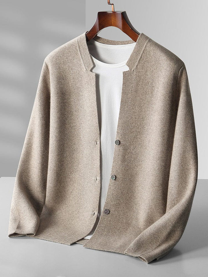 Men's Cardigan - Soft Knit - Button Closure - Classic Design - Relaxed Fit