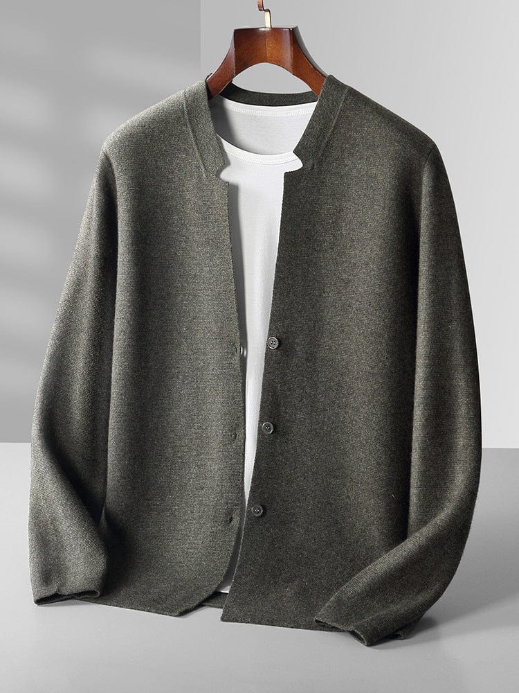 Men's Cardigan - Soft Knit - Button Closure - Classic Design - Relaxed Fit