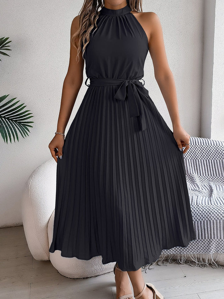 Kelina - Vintage Summer Dress with Waist Ruching