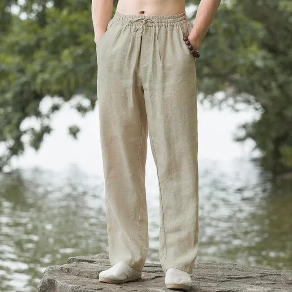Bellamont – Summer Linen Pants with Relaxed Silhouette