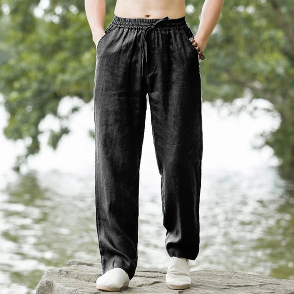 Bellamont – Summer Linen Pants with Relaxed Silhouette