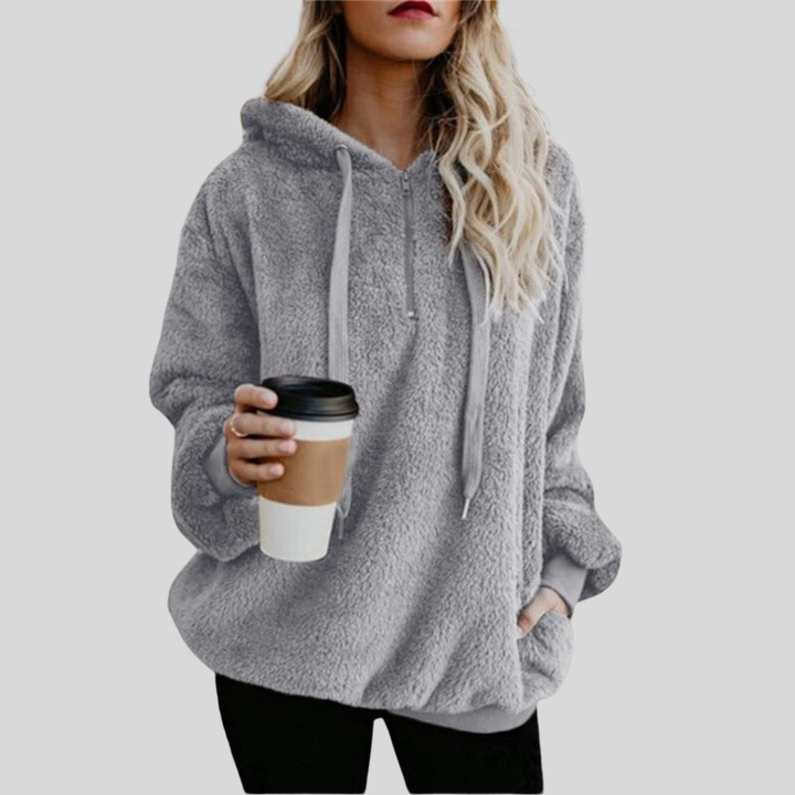 Women's Hoodie - Soft Fleece - Oversized Fit - Long-Sleeved Casual Comfort