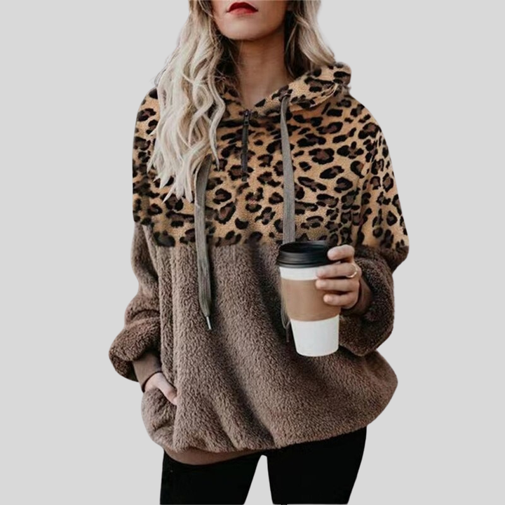 Women's Hoodie - Oversized Fit - Soft Fleece - With Kangaroo Pocket and Hood