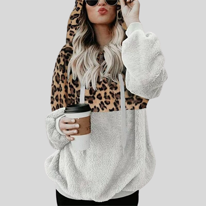 Women's Hoodie - Oversized Fit - Soft Fleece - With Kangaroo Pocket and Hood