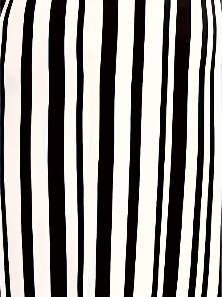 Tara | Striped Dress in Plus Sizes
