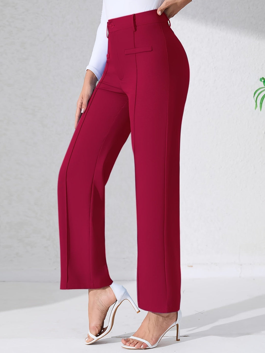 Bellamont – Premium High Waist Pants with Wide Leg