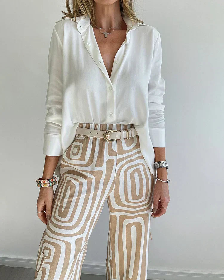 Bellamont – Pants with Matching Blouse as a Gift