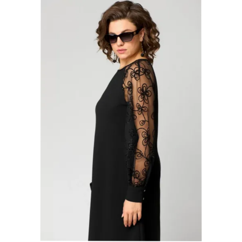 Elara | Elegant Lace Dress in Plus Sizes